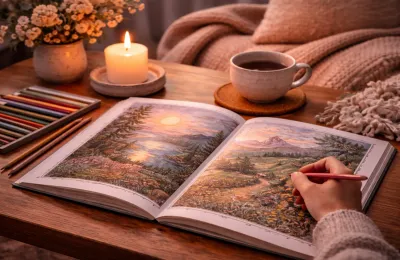 Benefits of Cozy Coloring Books for Stress Relief