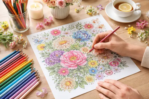 Why Is Coloring the New Meditation? 5 Mental Health Benefits
