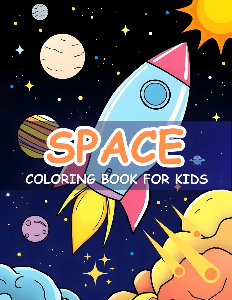 Cute Friends Coloring Book for Kids — kawaii animals for ages 4–8